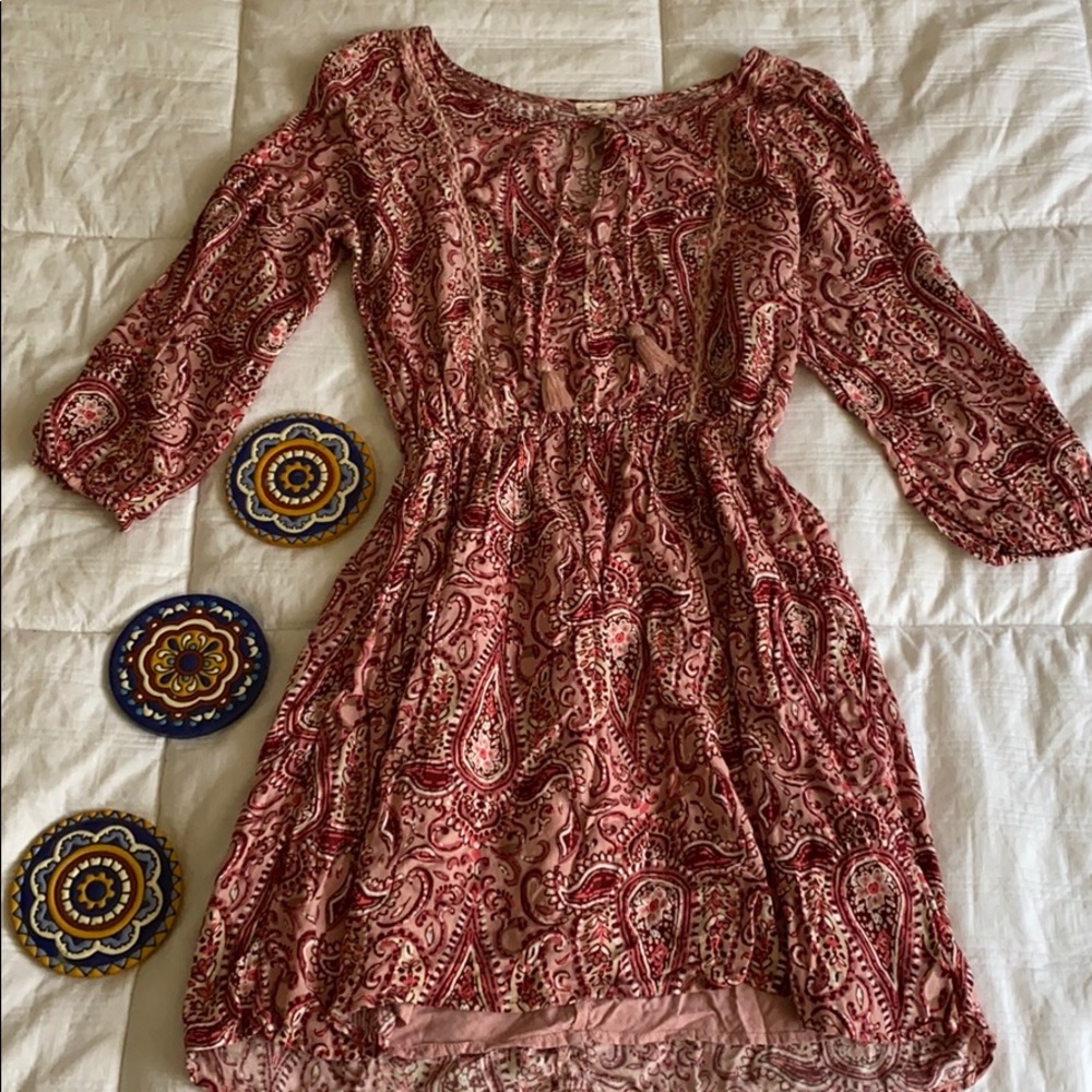 Hollister Layered Mini Dress